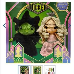 Wicked Crochet Elphaba & Glinda Set